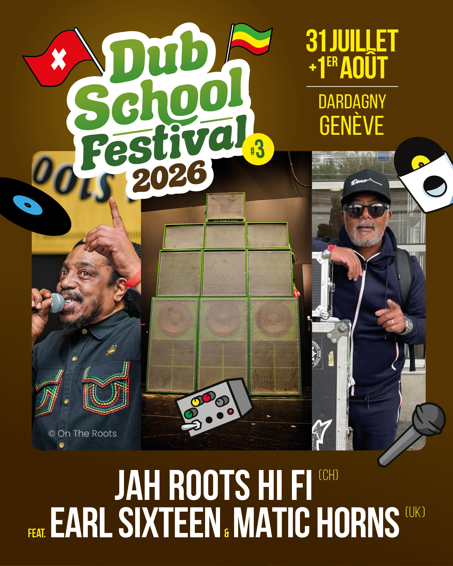 Jah Roots Hifi, Earl Sixteen & Matic Horns